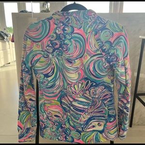 Women's XS Lilly Pulitzer Jacket "half-zipper" pullover